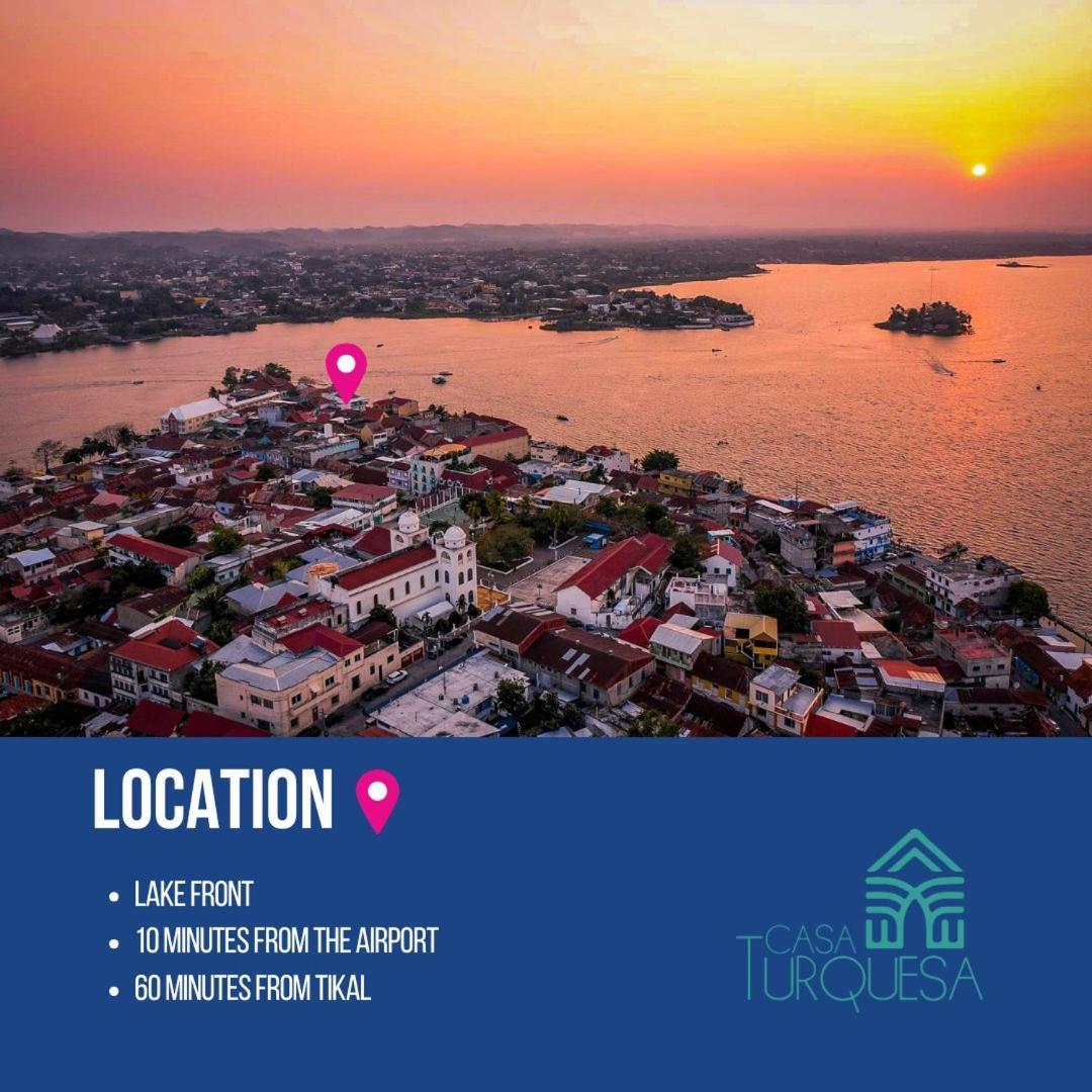 Hotel Casa Turquesa ฟลอเรส ภายนอก รูปภาพ